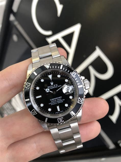 rolex submariner model 16610.